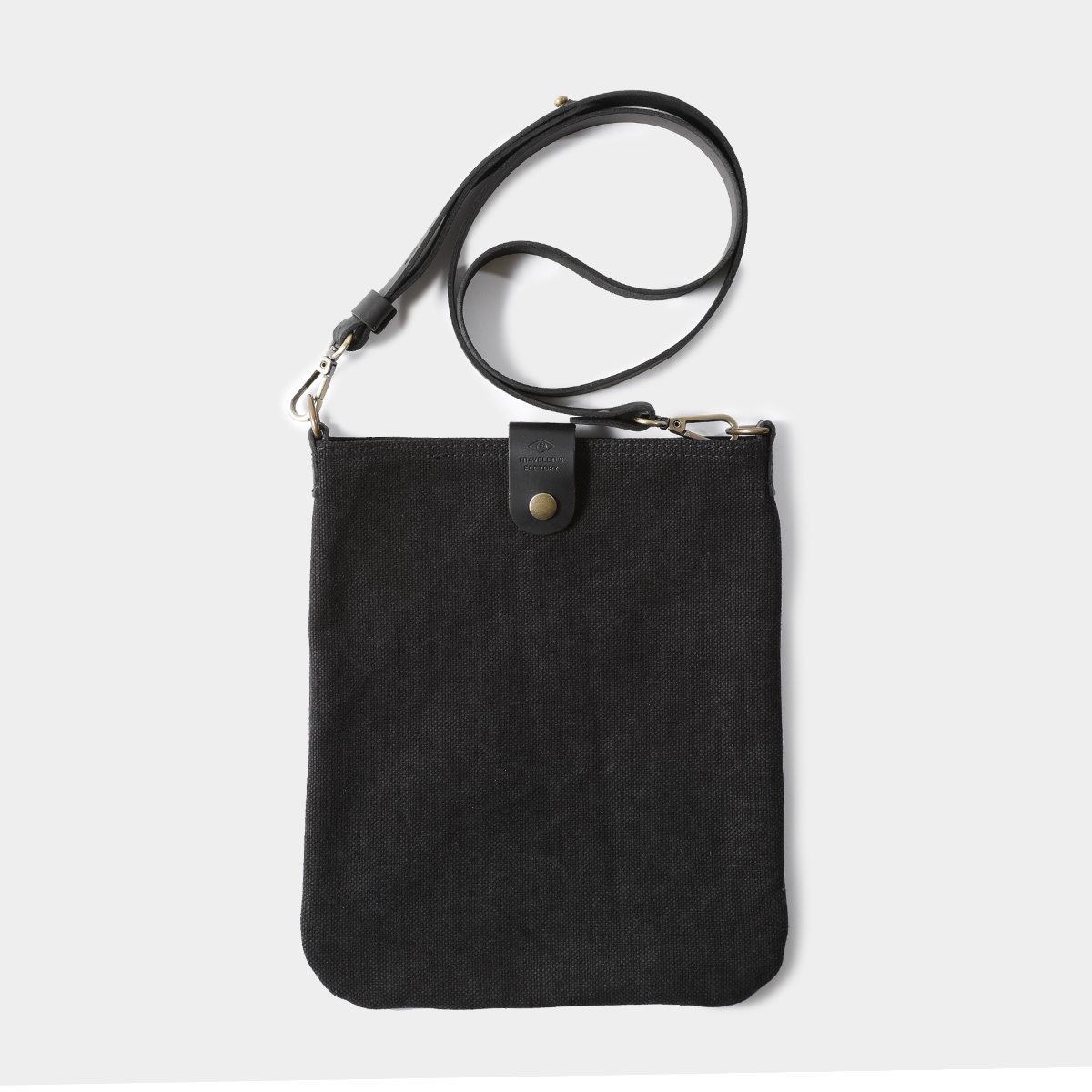 Traveler's Factory Canvas Shoulder Bag Small [07101-118] - Black S